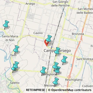 Mappa Via Moretta, 35011 Campodarsego PD, Italia (2.75455)