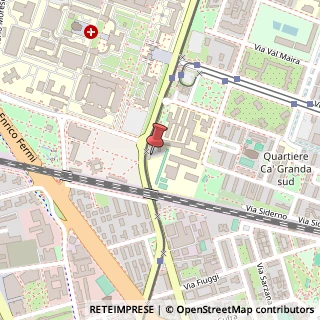 Mappa Via Benefattori dell'Ospedale, 24, 20162 Milano, Milano (Lombardia)