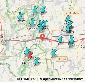 Mappa Via II Corte, 20062 Cassano d'Adda MI, Italia (4.2)