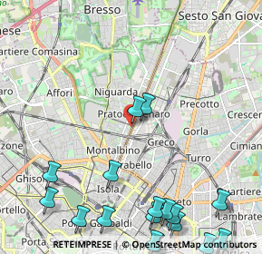 Mappa Viale Fulvio Testi, 20158 Milano MI, Italia (3.09824)