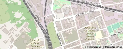 Mappa Milano
