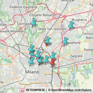 Mappa Via Privata Minturno, 20127 Milano MI, Italia (3.5)