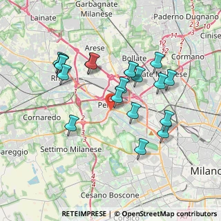 Mappa Via Fratelli Rizzardi, 20016 Pero MI, Italia (3.5685)