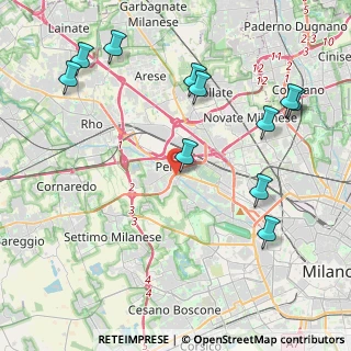 Mappa Via Fratelli Rizzardi, 20016 Pero MI, Italia (4.88727)