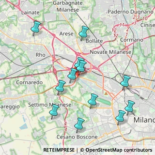 Mappa Via Fratelli Rizzardi, 20016 Pero MI, Italia (4.17083)