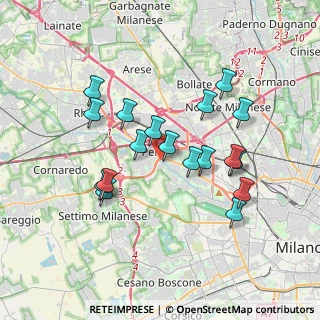 Mappa Via Fratelli Rizzardi, 20016 Pero MI, Italia (3.32722)