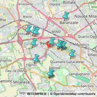 Mappa Via Fratelli Rizzardi, 20016 Pero MI, Italia (1.67214)