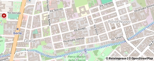 Mappa Milano
