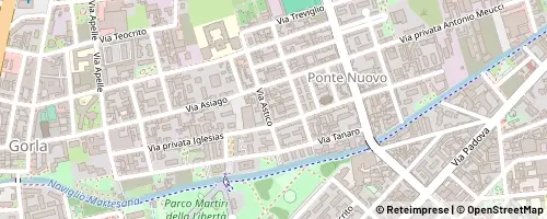 Mappa Milán