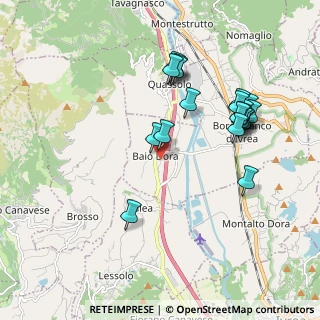 Mappa Via Reg. Mulinas, 10013 Borgofranco d'Ivrea TO, Italia (1.93)