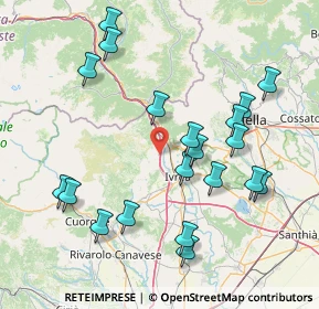 Mappa Via Reg. Mulinas, 10013 Borgofranco d'Ivrea TO, Italia (16.769)
