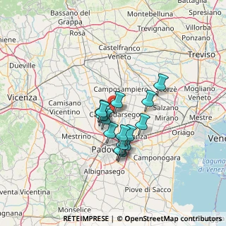 Mappa Via Stazione, 35011 Campodarsego PD, Italia (9.72)