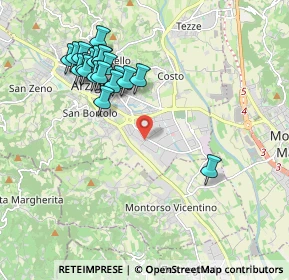 Mappa Via Terza Str., 36071 Arzignano VI, Italia (2.0185)