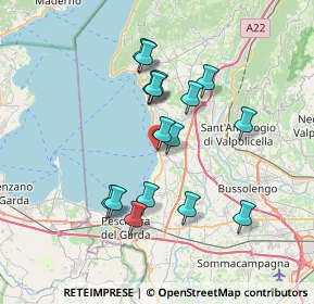 Mappa Lungolago Marconi, 37017 Lazise VR, Italia (6.34313)
