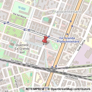 Mappa Viale Giovanni Suzzani,  12, 20162 Milano, Milano (Lombardia)