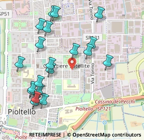 Mappa Via Ruggero Leoncavallo, 20096 Pioltello MI, Italia (0.553)