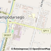 Mapa Campodarsego