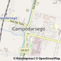 Mapa Campodarsego