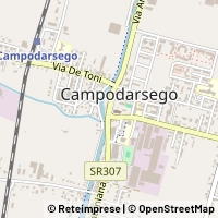 Hartă Campodarsego