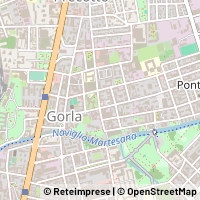 Mapa Milano