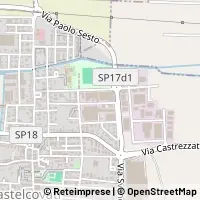 Mapa Castelcovati