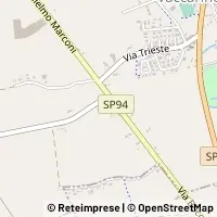 Hartă Piazzola sul Brenta