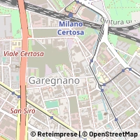 Mapa Milano
