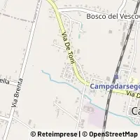 Mapa Campodarsego