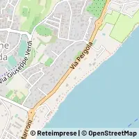 Mapa Padenghe sul Garda