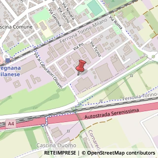 Mappa Via Olivetti, 45, 20010 Pregnana Milanese, Milano (Lombardia)