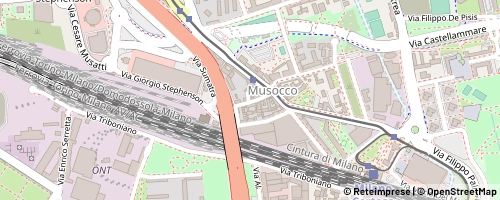 Mappa Milán
