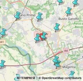 Mappa Via San Giuseppe, 20012 Cuggiono MI, Italia (6.27813)