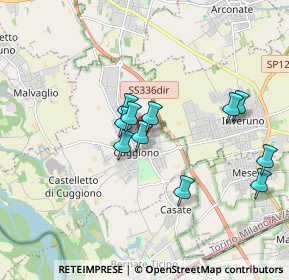 Mappa Via San Giuseppe, 20012 Cuggiono MI, Italia (1.52091)