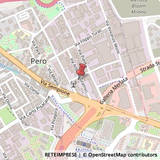 Mappa Via Antonio Gramsci, 7, 20016 Pero, Milano (Lombardia)