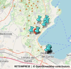 Mappa Piazza G. Matteotti, 25080 Padenghe Sul Garda BS, Italia (3.295)