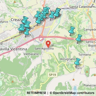 Mappa Via Meucci, 36057 Nogarazza VI, Italia (2.635)