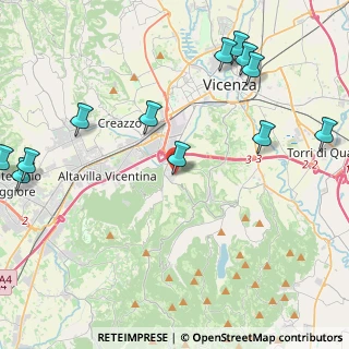 Mappa Via Meucci, 36057 Nogarazza VI, Italia (5.49833)