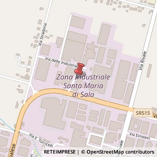 Mappa Via delle Industrie, 8, 30036 Santa Maria di Sala, Venezia (Veneto)