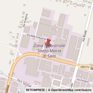 Mappa Via delle Industrie, 8/B, 30036 Santa Maria di Sala, Venezia (Veneto)