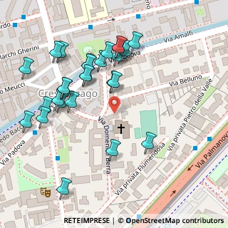 Mappa Via Belluno, 20132 Milano MI, Italia (0.11786)
