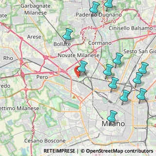 Mappa Via Don Francesco Beniamino Della Torre, 20157 Milano MI, Italia (5.22417)