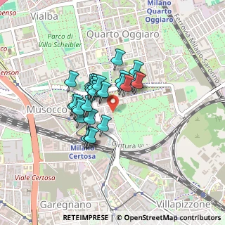 Mappa Via Don Francesco Beniamino Della Torre, 20157 Milano MI, Italia (0.29517)