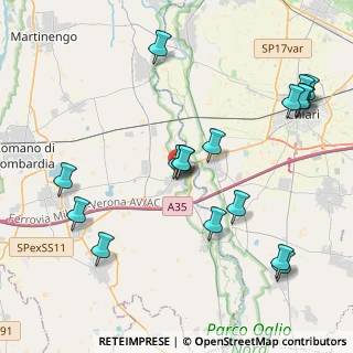 Mappa Via Schieppati Franco, 24054 Calcio BG, Italia (4.64)