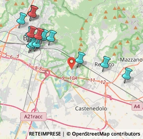 Mappa Via Cerca, 25129 Brescia BS, Italia (4.89929)