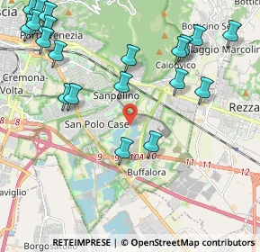 Mappa Via Cerca, 25129 Brescia BS, Italia (2.6835)