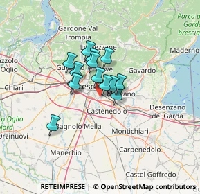Mappa Via Cerca, 25129 Brescia BS, Italia (8.06929)