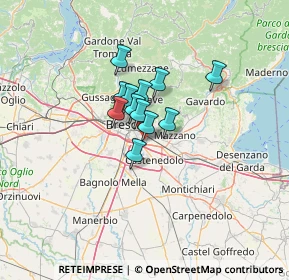 Mappa Via Cerca, 25129 Brescia BS, Italia (7.475)