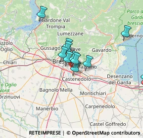Mappa Via Cerca, 25129 Brescia BS, Italia (21.81)