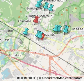 Mappa Via I Maggio, 25086 Rezzato BS, Italia (1.85)