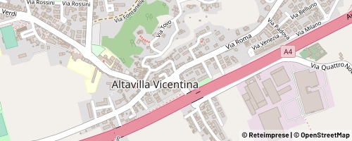 Mappa Altavilla Vicentina